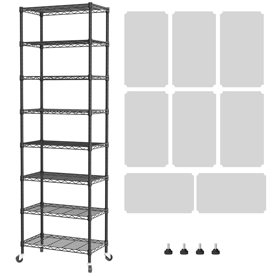IDÉE STORAGE TALL ブラック　新品 Amazon.com: WEIDPHL Black Walnut,Small, Slim Storage Cart
